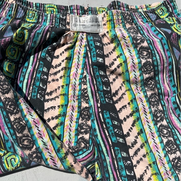 Men's Vintage Body Essentials Pants Multicolor 80s Iron Beach L CA Climb The Max - Picture 10 of 13